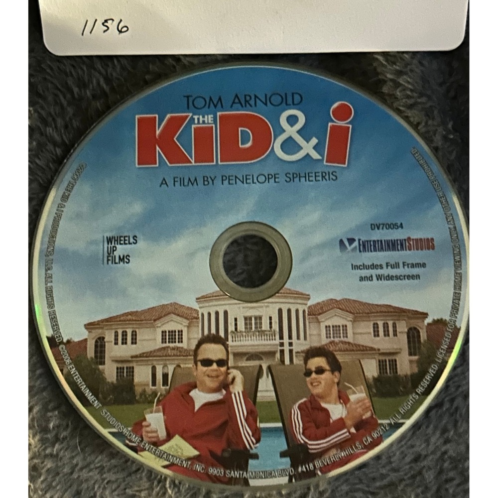 The Kid & I DVD Disc Only Tom Arnold Comedy Movie Tested Works Rare - Picture 3 of 3